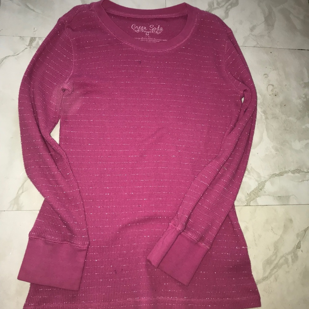 Pink Long Sleeve Shirt